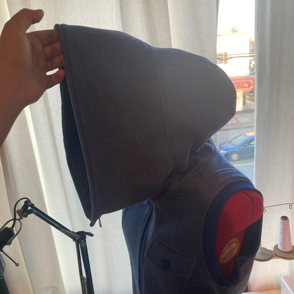 Burton Dryride blue hooded vest, women’s M - Picture 5 of 11